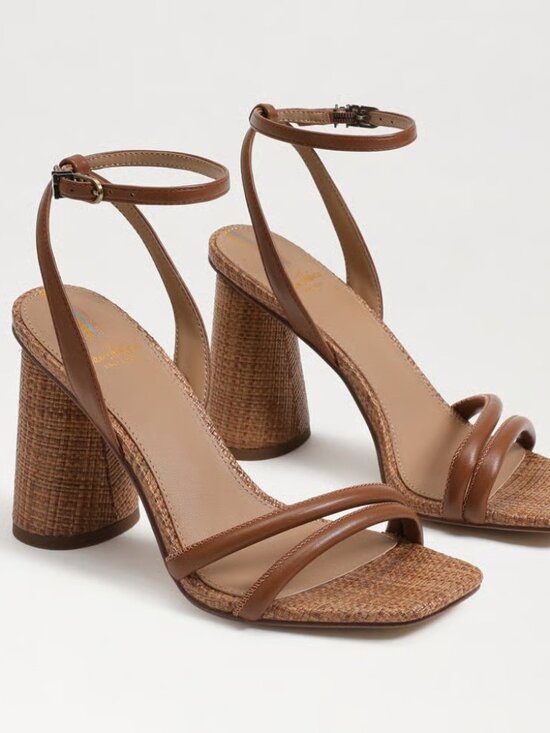 Sam Edelman Shoes - Sam Edelman | Kia Block Heel Brown Sandals
